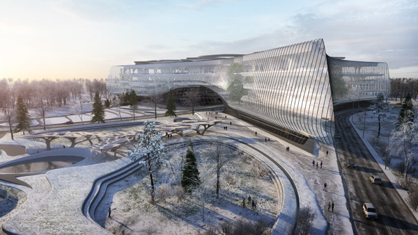 ����� �� �����.  ���� � Zaha Hadid Architects, ����� �� VA