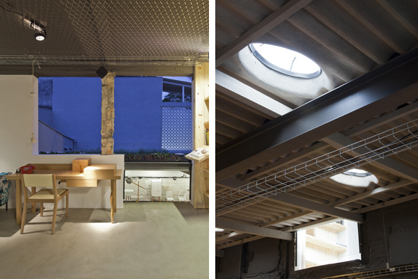 big windows skylights, allowing the entrance of natural light, photographer: Ma&iacute;ra Acayaba