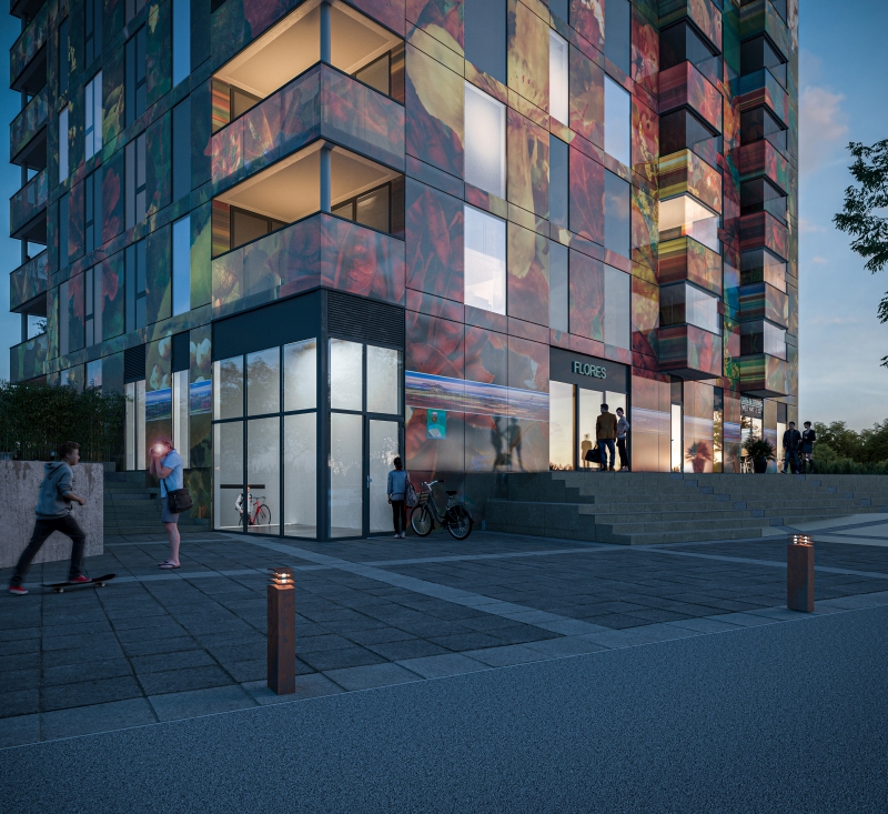 Flores Tower Façade, Image Credit: 3D capacity