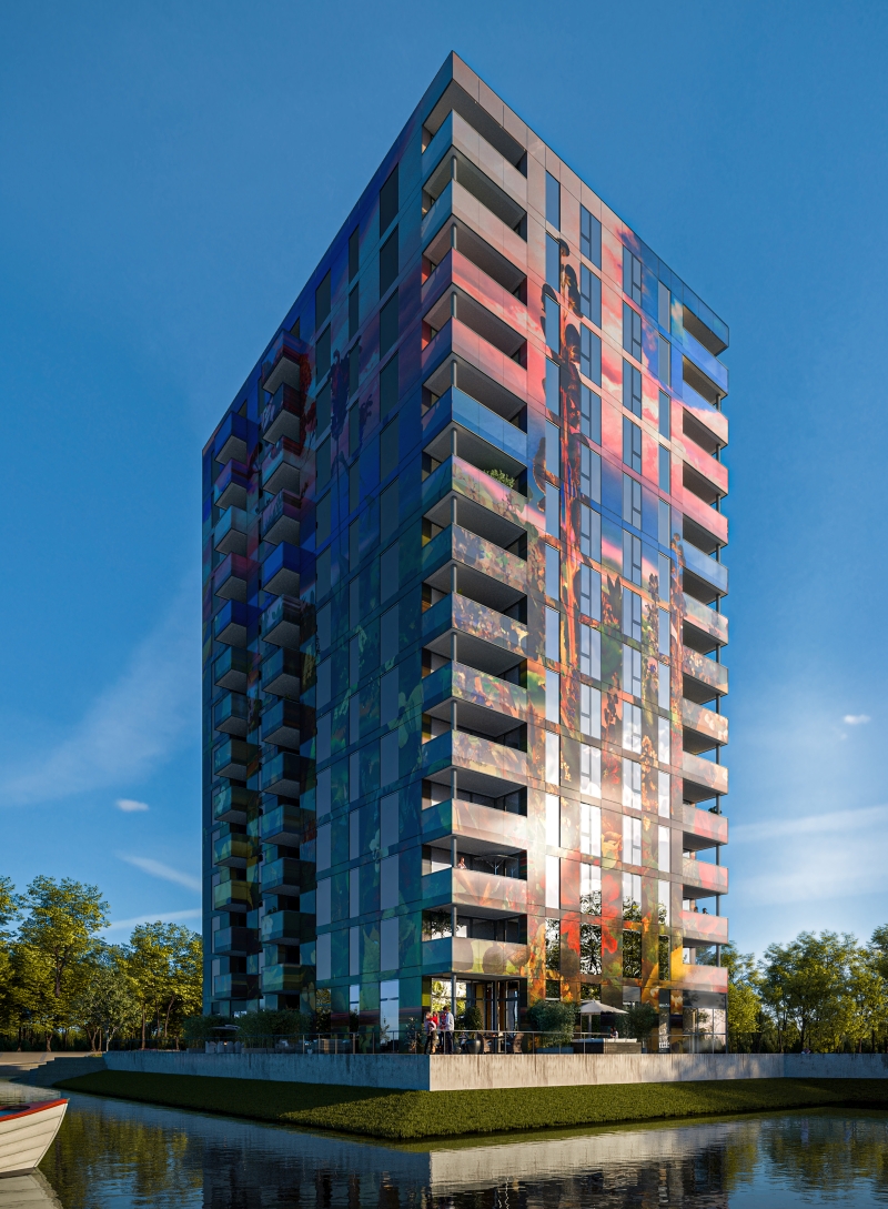 Flores Tower Façade, Image Credit: 3D capacity