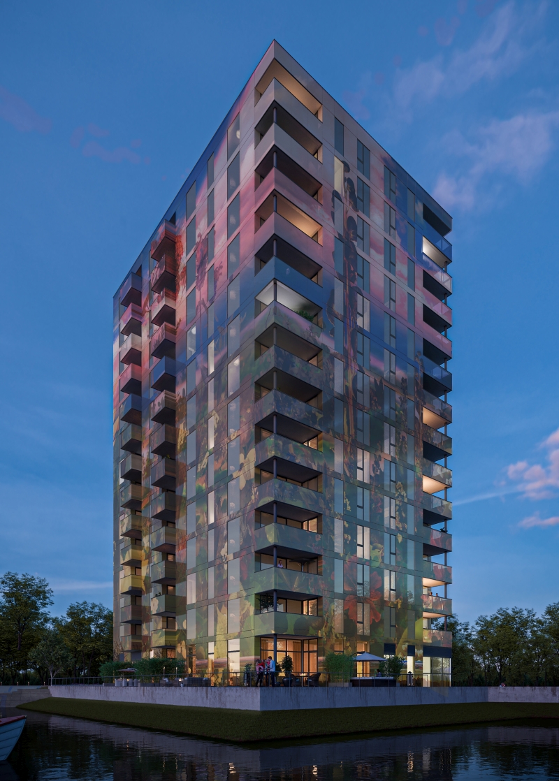 Flores Tower Façade, Image Credit: 3D capacity