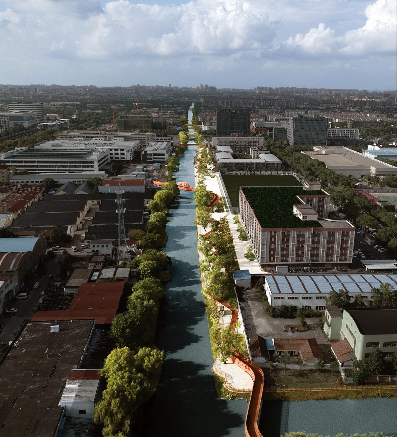Minhang Riverfront Regeneratio, Photo Credit: Min Wei