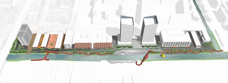 Minhang Riverfront Regeneratio, Photo Credit: Spark
