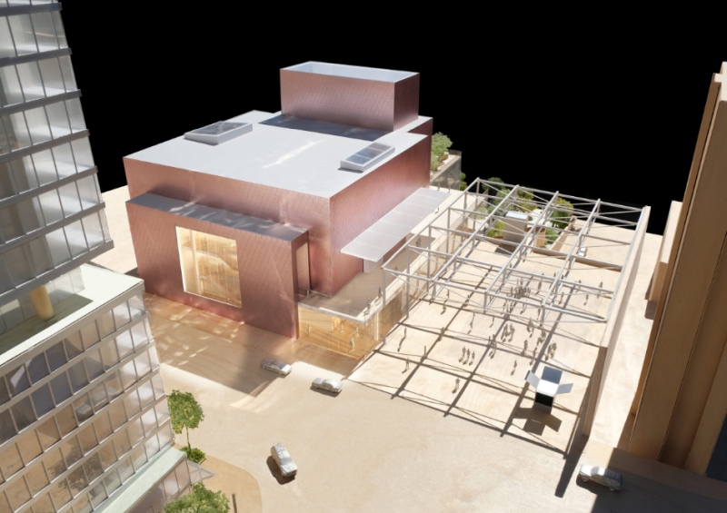 The physical model, image &copy; gehry partners