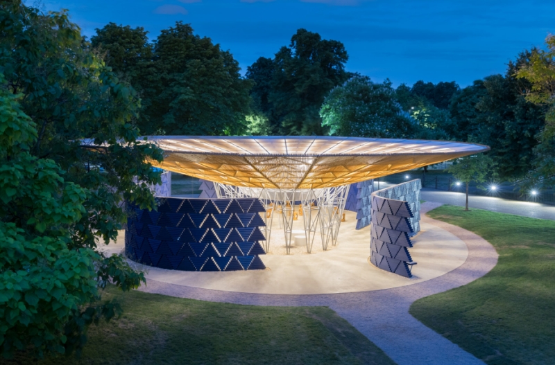 .Serpentine Pavilion 2017 London, United Kingdom. Photo courtesy of Iwan Baan