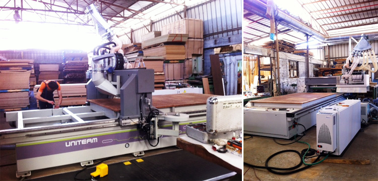 ����� �-CNC �������� ������� ����� �� ���� UNITEAM