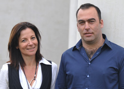 אדריכלים גידו הרשאגה ועמית שטרנברג. צילום: שי אפשטיין