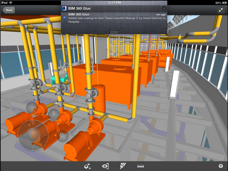 צילום מסך מתוך תוכנת BIM360 - ראיון עם מנכל אוטודסק ישראל