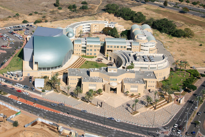 מכללת אשקלון, מבט ממעוף הציפור