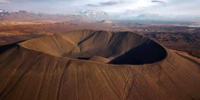 Iceland Volcano Coffee Shop Architecture Competition