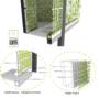 Active component -Facade details